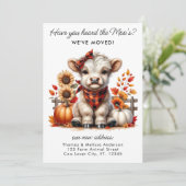 秋のハイランドカウニューアドレス引っ越しました移動 案内状 (スタンド正面)