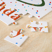 秋のハッピーバースデーパズル ジグソーパズル (側面)