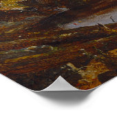 秋のハドソンリバーby Francis Cropsey ポスター (角)