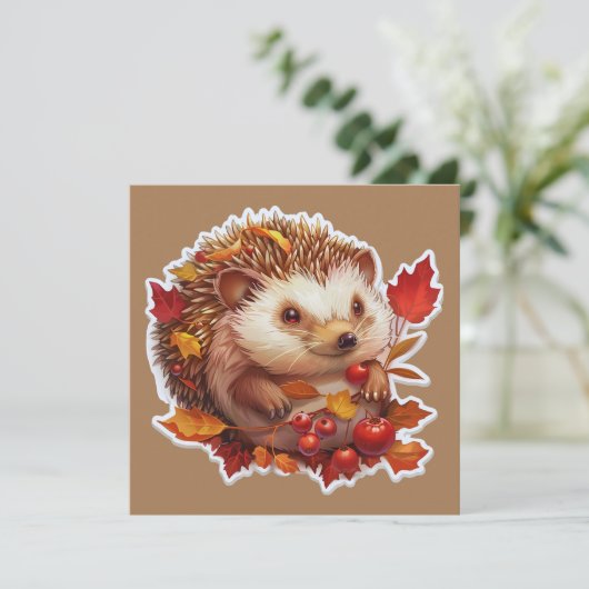 秋のハリネズミの冒険 (スタンド正面)