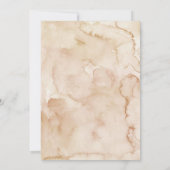 秋のハロウィンパンプキン ブライダル ブランシュ パンケーキ 招待状 (裏面)