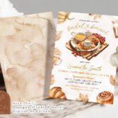 秋のハロウィンパンプキン ブライダル ブランシュ パンケーキ 招待状