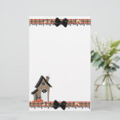 秋のハロウィーン 便箋 (スタンド正面)