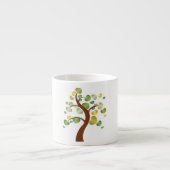 秋のハートツリー エスプレッソカップ (正面)