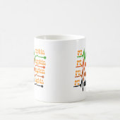 秋のハートビート秋秋のカボチャ コーヒーマグカップ (中央)