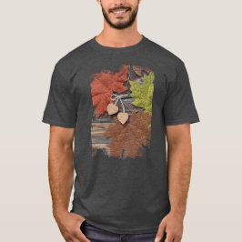 秋のハートTシャツ Tシャツ