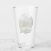 秋のハーフドーム「ヨセミテ」文字 タンブラーグラス (裏面)