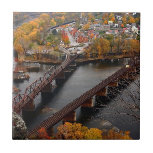 秋のハープ奏者フェリー タイル (正面)