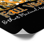 秋のバイブとその医療耐性聴診器 ポスター (角)