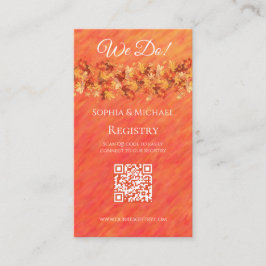 秋のバイブ結婚スのリングや輪名簿 –  名刺