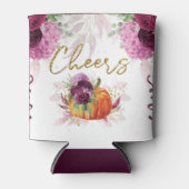 秋のバエレガントルガンディカボチャ応援 缶クーラー (正面)