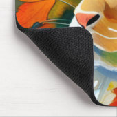 秋のバニー マウスパッド (コーナー)