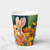 秋のバニー 紙コップ (正面)