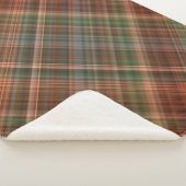 秋のバルトサイプレスオレンジ、赤、緑の草原 シェルパブランケット (3/4)