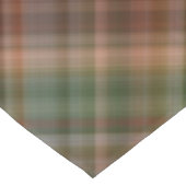 秋のバルトサイプレスオレンジ、赤、緑の草原 ショートテーブルランナー (コーナー)