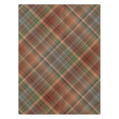 秋のバルトサイプレスオレンジ、赤、緑の草原 テーブルクロス (正面)