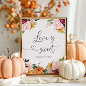 秋のバーガンディラブは甘いおやつを取って ポスター