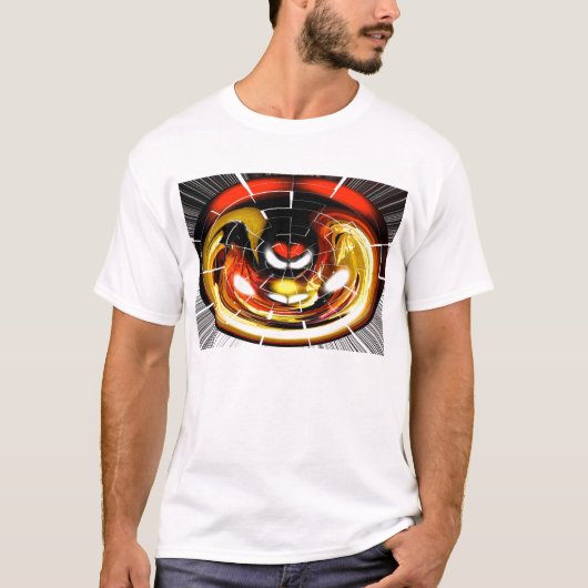 秋のバースト Tシャツ (正面)