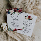 秋のバ素朴ルガンディバチェロレッテ週末 招待状