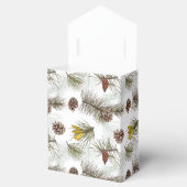 秋のパインコーン フェイバーボックス (オープン)