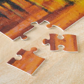 秋のパズルのオランダ運河 ジグソーパズル (側面)