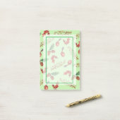 秋のパターンカスタム注記 ポストイット (デスク上)