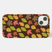 秋のパターン iPhoneケース (裏面横)