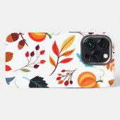 秋のパターンiPhoneケース iPhoneケース (裏面横)