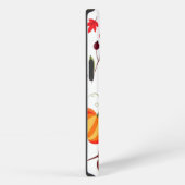 秋のパターンiPhoneケース iPhoneケース (右側面)