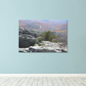 秋のパノラママウンテンオーバービュー キャンバスプリント (インサイチュ (ウッドフロア))