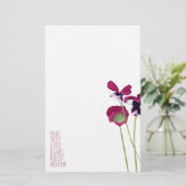 秋のパンジー、アクア、ピンク、バイオレット固定 (スタンド正面)