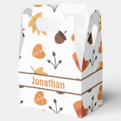 秋のパーソナライズされたお願い フェイバーボックス (オープン)