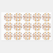 秋のパーソナライズされたラベル ラベル (シート)