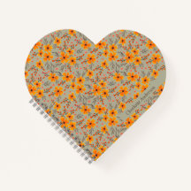 秋のパーソナライズされた秋花柄