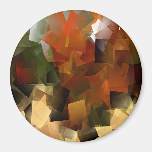 秋のパーティー…... マグネット (正面)