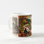 秋のパーマカルチャー コーヒーマグカップ (正面左)