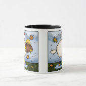 秋のヒツジのマグ マグカップ (中央)