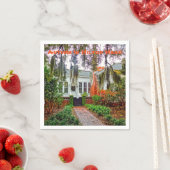 秋のヒルトンヘッドコースタルディスカバリーミュージアムHHI スタンダードカクテルナプキン (インサイチュ)