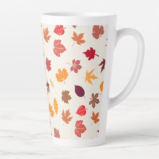 秋のビベス紅葉 カフェラテマグ (右)