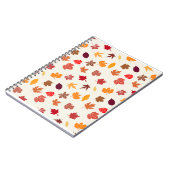 秋のビベス紅葉 ノートブック (左側)