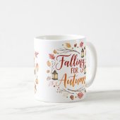 秋のビーブムグ コーヒーマグカップ (正面右)