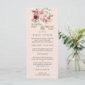 秋のピンクバーガンディ結婚カボチャ メニュー (スタンド正面)