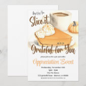 秋のピースケジュール招待状 招待状 (正面/裏面)