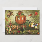 秋のフェアリーテイル招待状 招待状 (裏面)