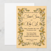 秋のフェアリーテイル招待状 招待状 (正面/裏面)