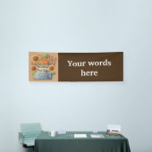 秋のフェスティバルブースかテントの旗 横断幕 (トレードショー)