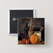 秋のフェスティバル表 缶バッジ (正面&裏面)