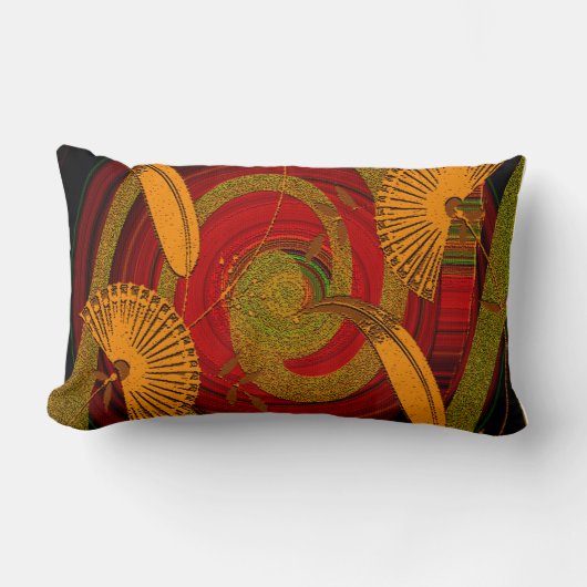 秋のフェスティバル ランバークッション (正面)