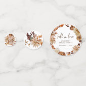 秋のフォトテーブル コンフェッティ (正面)