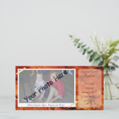 秋のフォトフレーム (スタンド正面)